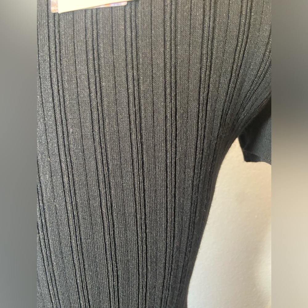 Cider Black Cutout Dress Small NWT - Picture 12 of 13